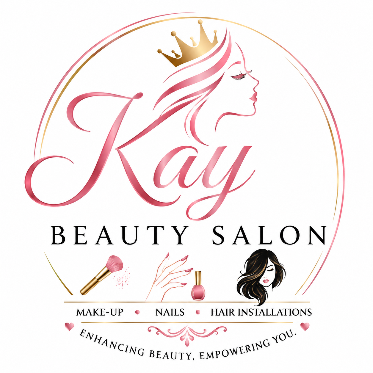 Kay Beauty Salon logo